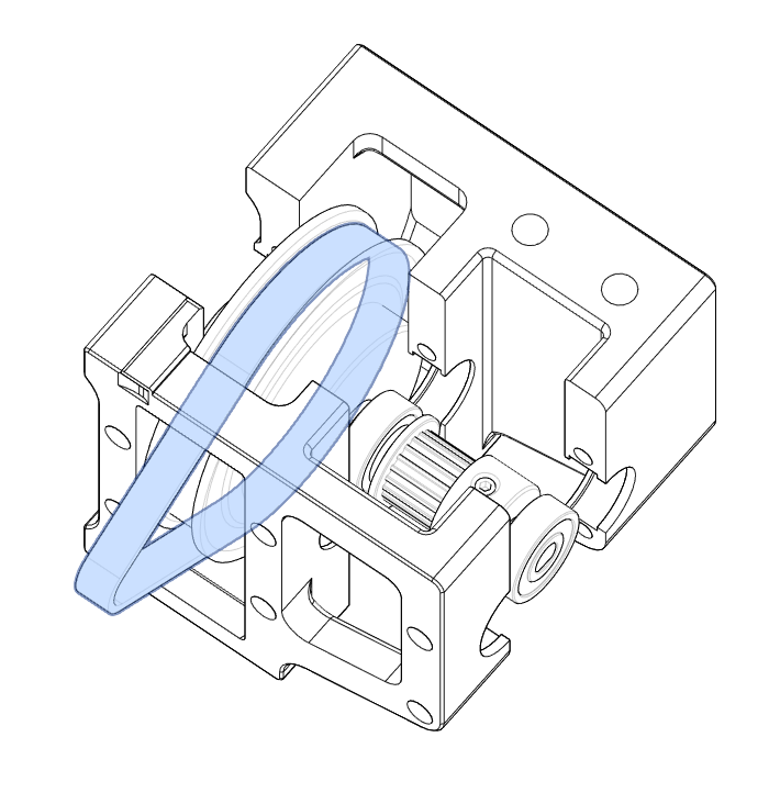 Motion Parts for VORON 3D Printer Design