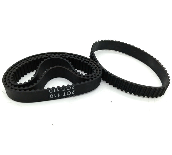 Jugetek 110/112/114/116 GT2 Timing Belt 6/9mm Width Closed-Loop Synchronous Belt