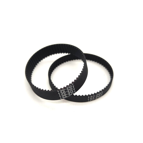 Jugetek 128/130/132/134/136 GT2 Timing Belt 6mm Width Closed-Loop Synchronous Belt