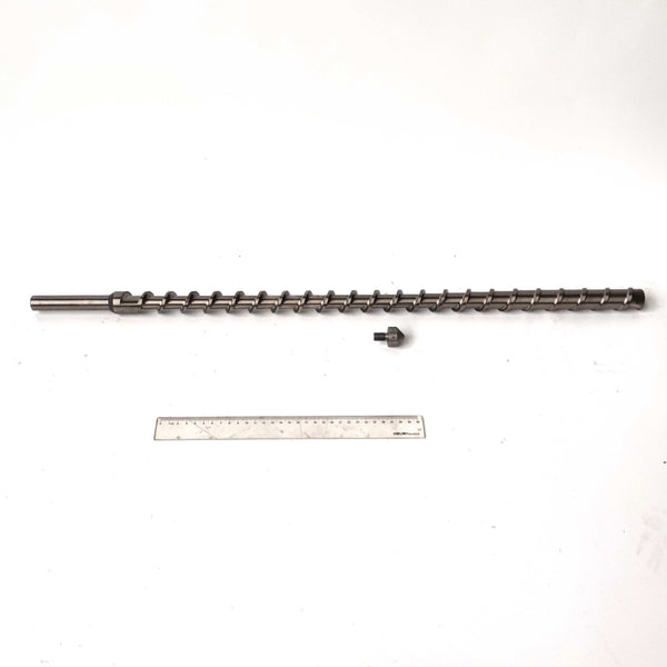 30mm Diameter Extrusion Screw for Precious Plastic Project 38CrMoAlA Material