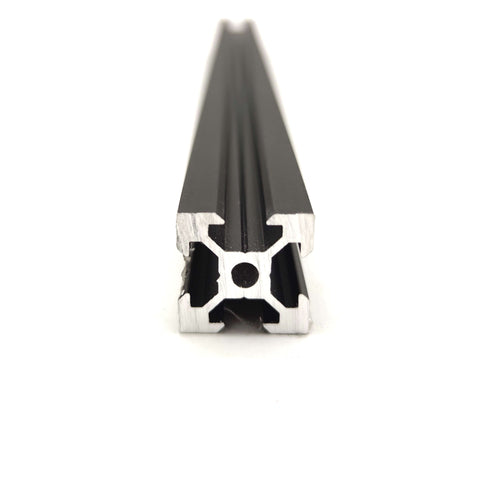 Black Anodized 2020 Aluminum Extrusion Profile for 3D Printer Frame