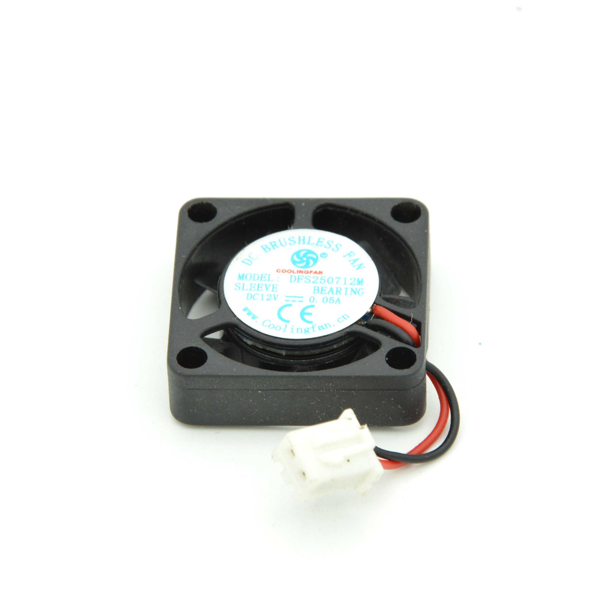 25mm*25mm*10mm DC Fan for Cooling 0.1A 2.5CFM