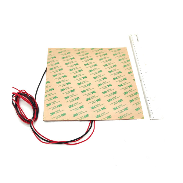 AC Square Silicone Heater Pad 300x300 with 3M for VORON 2.2/2.4 CoreXY 3D Printer 350 Build