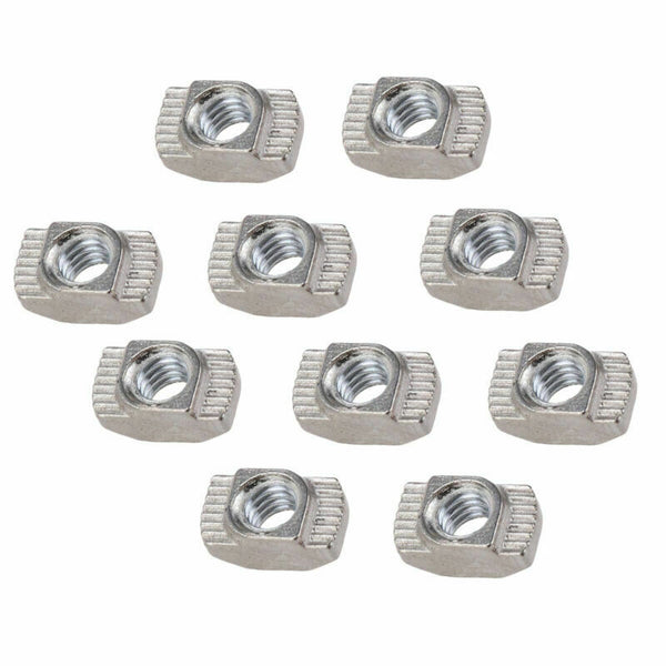 100pcs/lot M3/M4/M5 Post-assembly T-Nut for 2020/3030 Series T Slot Aluminum Profile